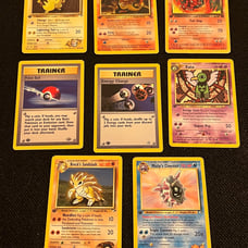 Pokemon first edition base set lot