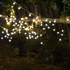 Solar Garden Lights - New Upgraded Solar Swaying Light, Sway by Wind