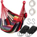 Hammock Chair Hanging Rope Swing Seat for Indoor