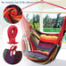 Hammock Chair Hanging Rope Swing Seat for Indoor