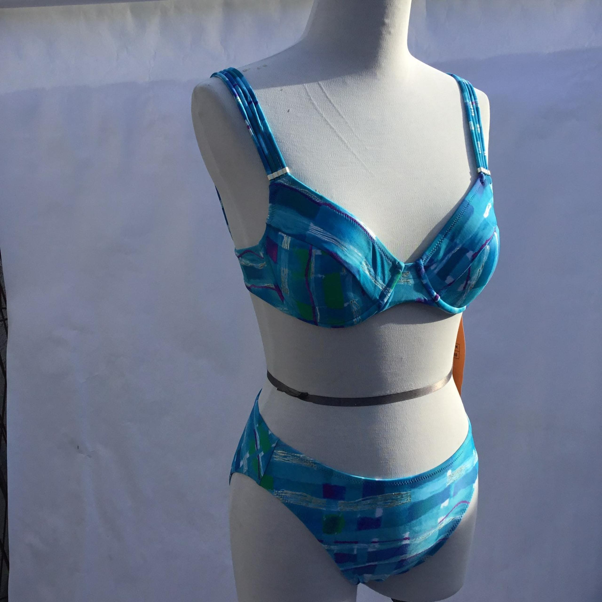 VTG Vikini - Gideon Oberson Two Piece Bikini size XS NWT