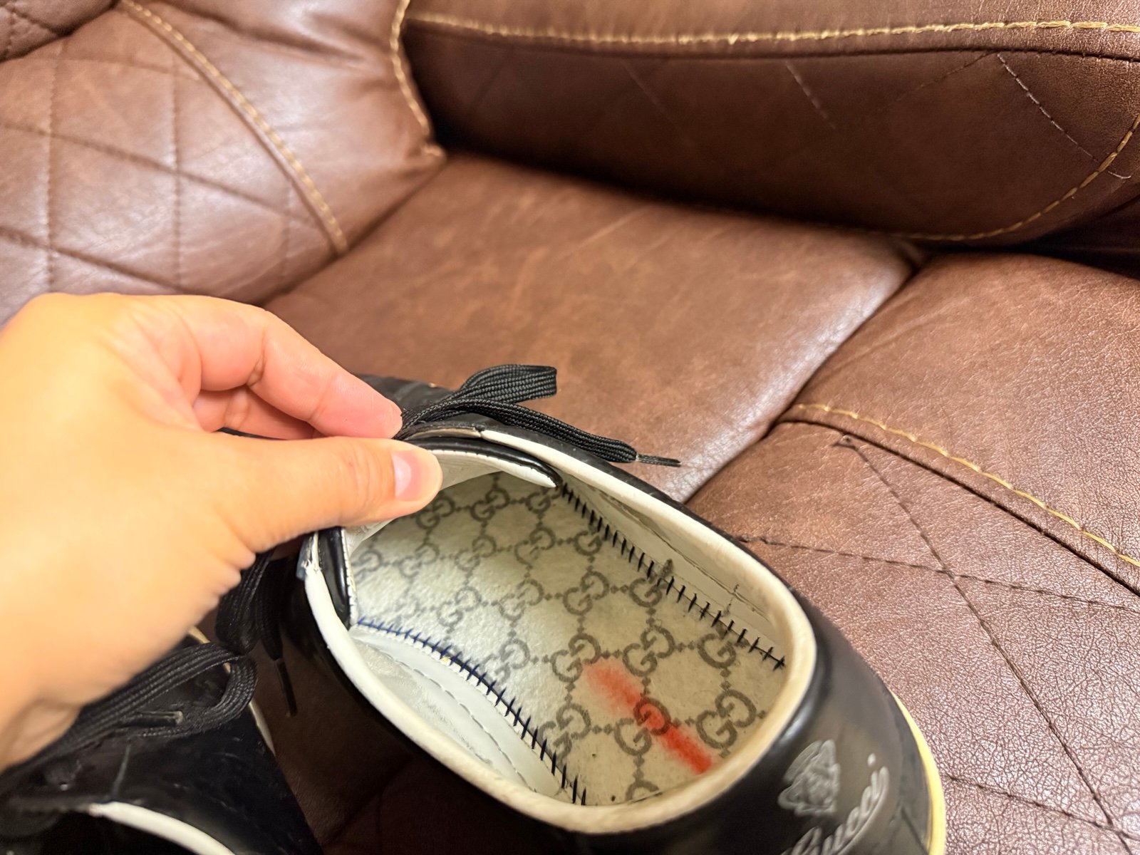 Mens gucci shoes size 9.5