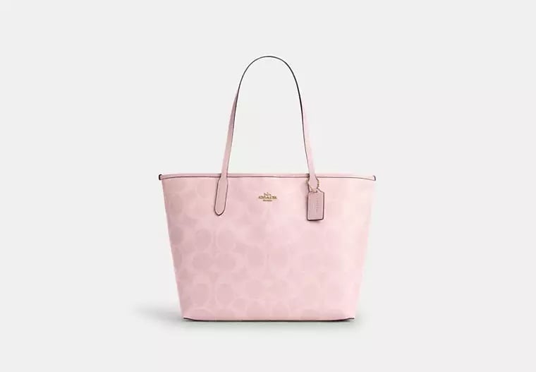 City Tote Bag In Signature Canvas