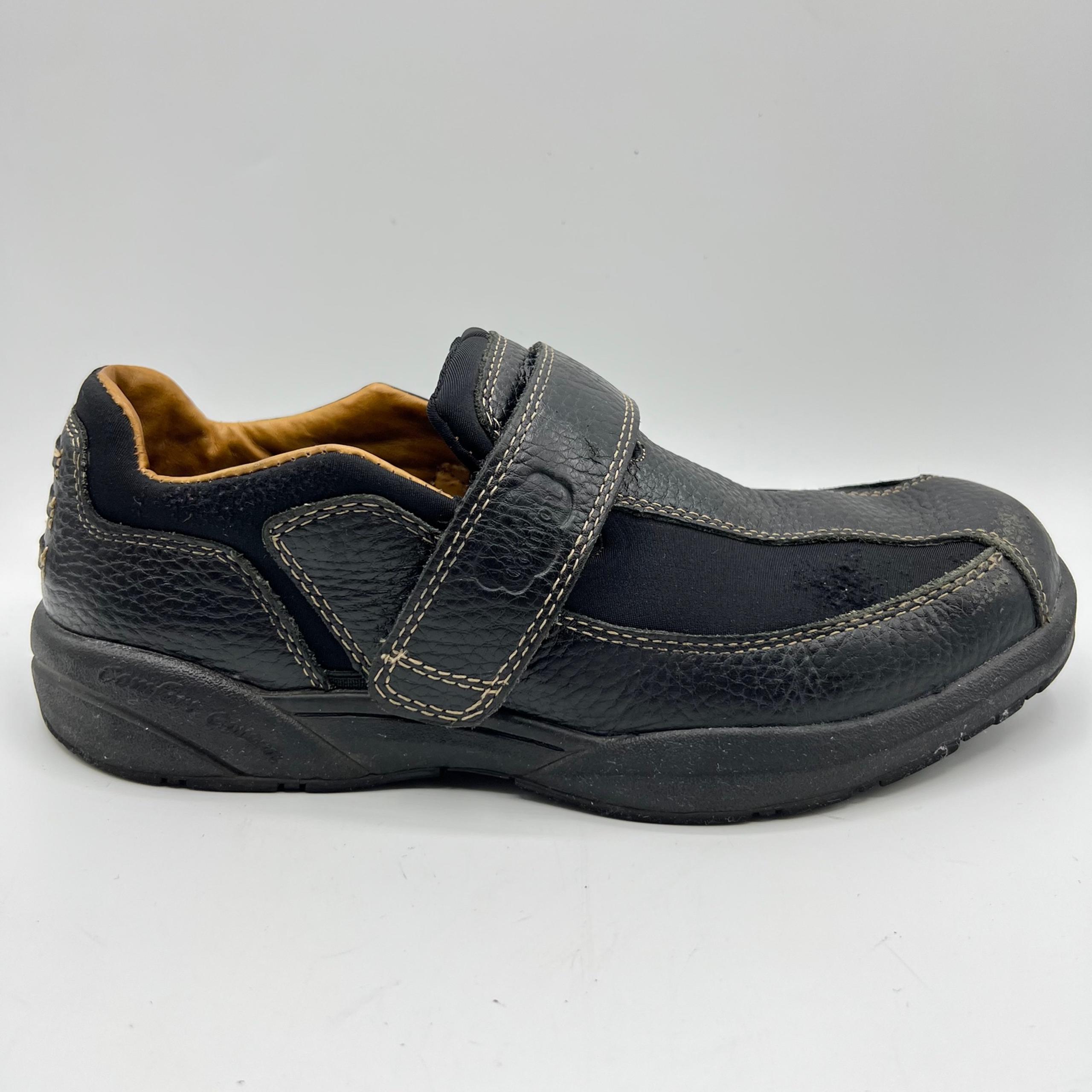 Dr Comfort Sz 8W Mens Shoes Douglas Black Leather Diabetic Loafers 6610