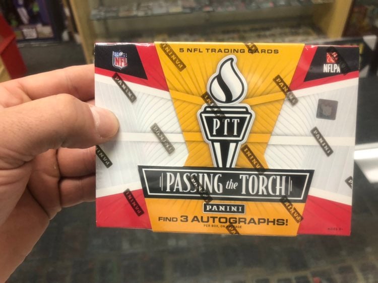 Passing the torch NFL 2019 hobby box