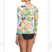 Nanette Lepore Copa Cabana Rashguard Top Size XS Only The Top