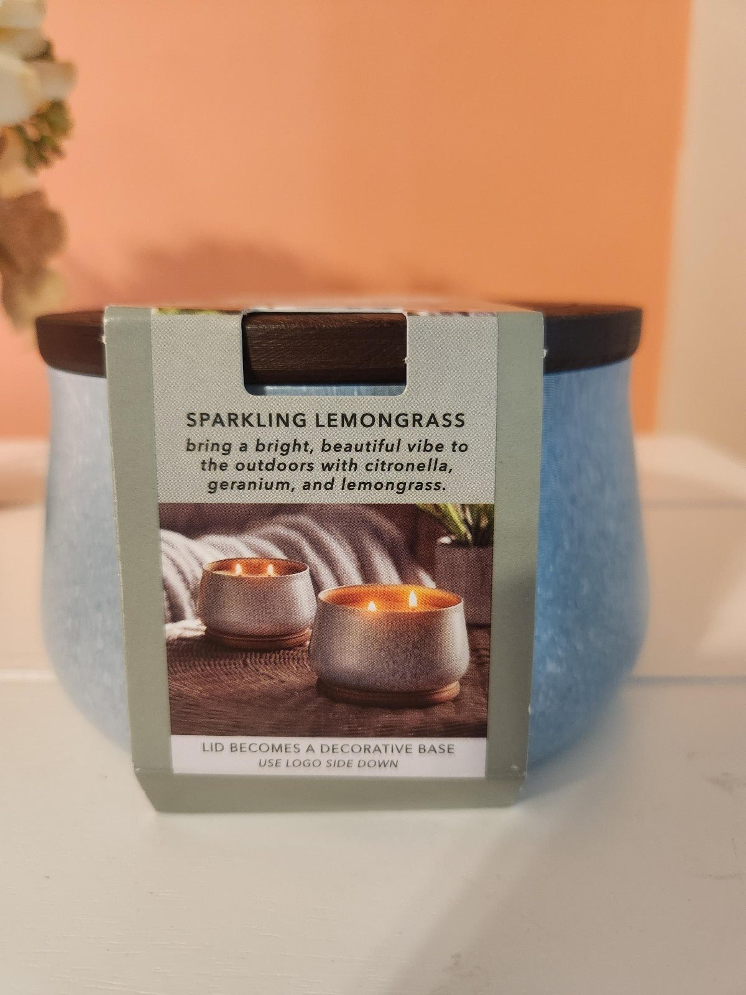 Large Outdoor Yankee Candle - Sparkling Lemongrass