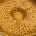 Hand weaved bamboo basket hat
