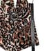 Cache Medium Vintage Animal Cheetah Padded Stretch Halter Top Blouse Buckle Y2K