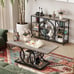 47 Industrial Console Tables for Entryway Rustic Sofa Table Behind Couch 4 Tier