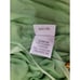 BCBGMAXAZRIA Wrap Top Sz Large Halter Drape Back Silk Blend Peplum Green NEW