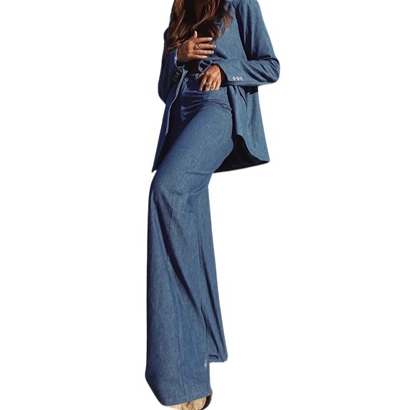 WeWoreWhat High Rise Linen Jeans in Houston Wash