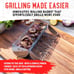 Rollling Grill Basket for Fish, Shrimp