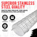 Rollling Grill Basket for Fish, Shrimp