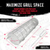 Rollling Grill Basket for Fish, Shrimp