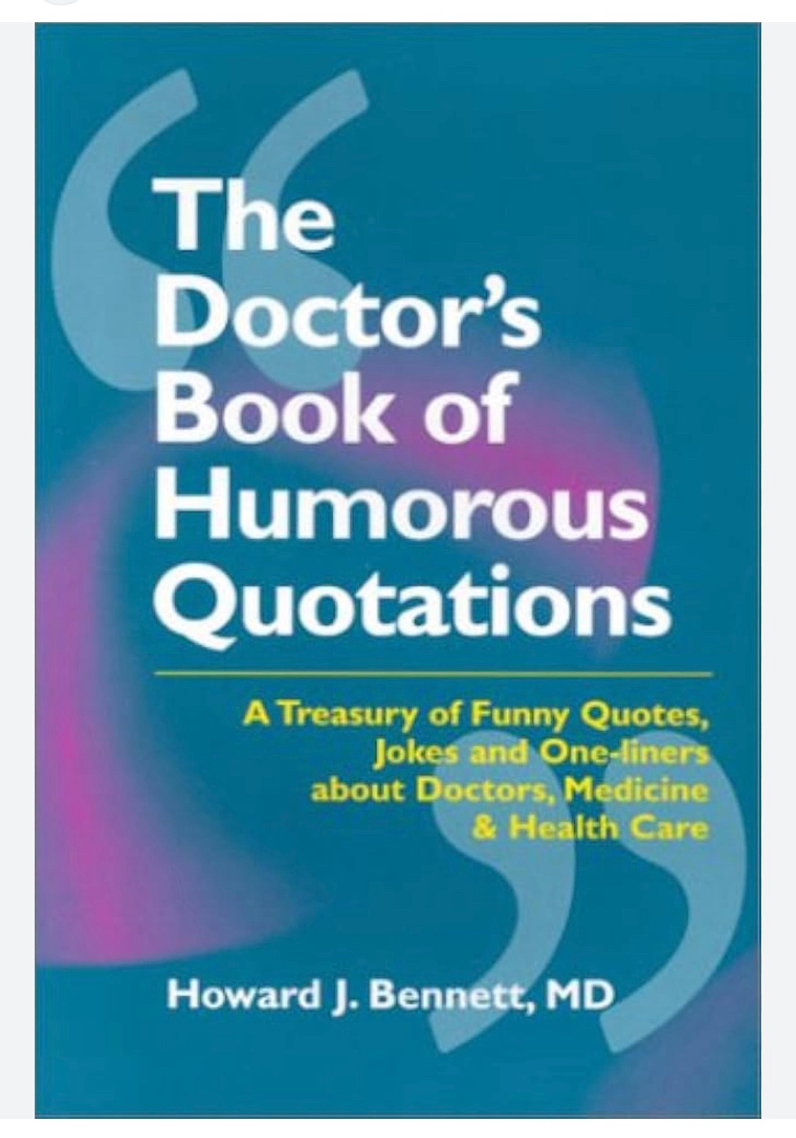 The Doctors Book of Humorous Quotations
