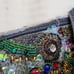 Vintage Sequin Denim Jacket I.B. Diffusion Size 10 Med Shoulder Pads 1991