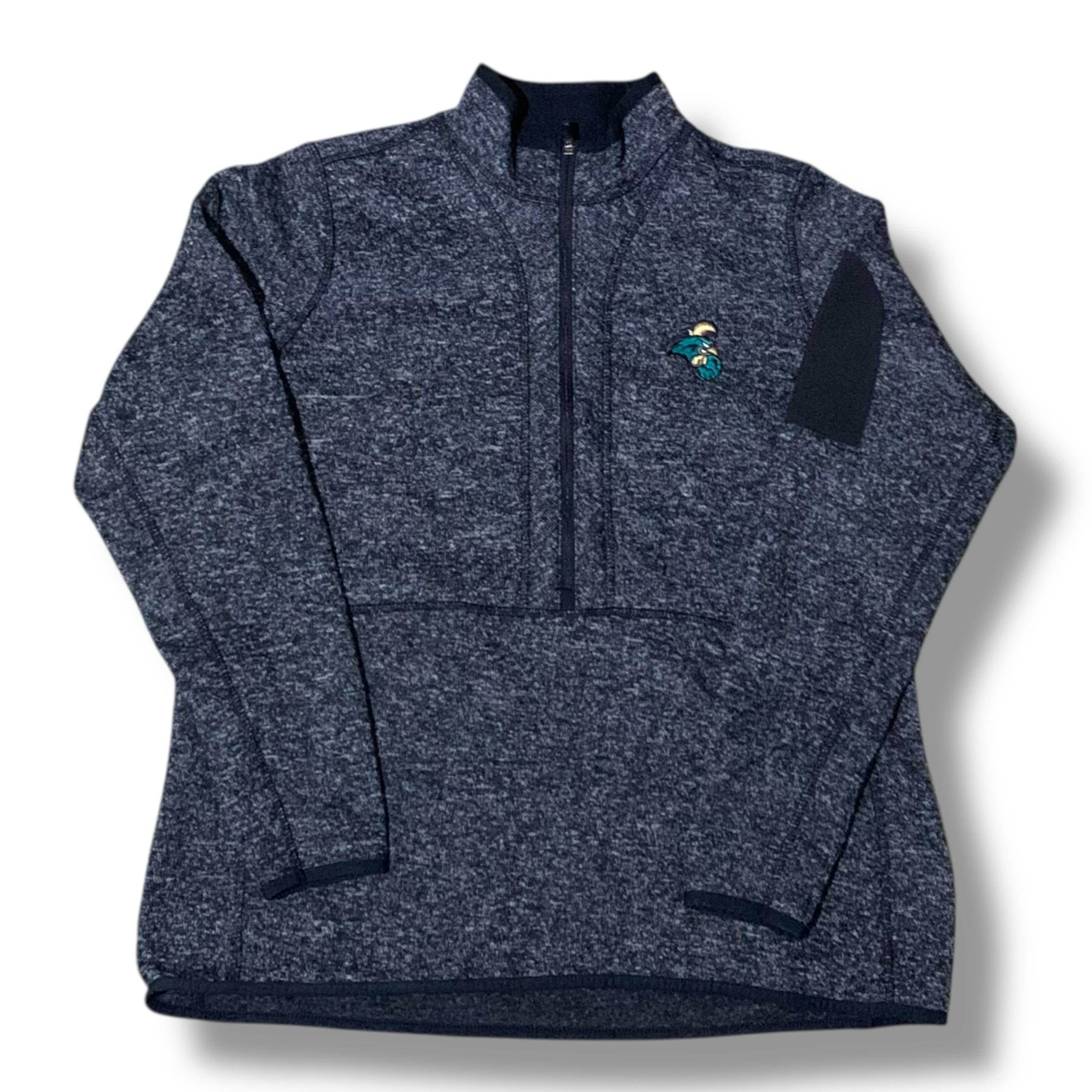 Antigua Coastal Carolina Chanticleers Half-Zip Pullover Gray Jacket Women’s XL