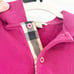 Burberry Brit Womens Academia Preppy Y2K House Check Plaid Trim Polo Shirt M