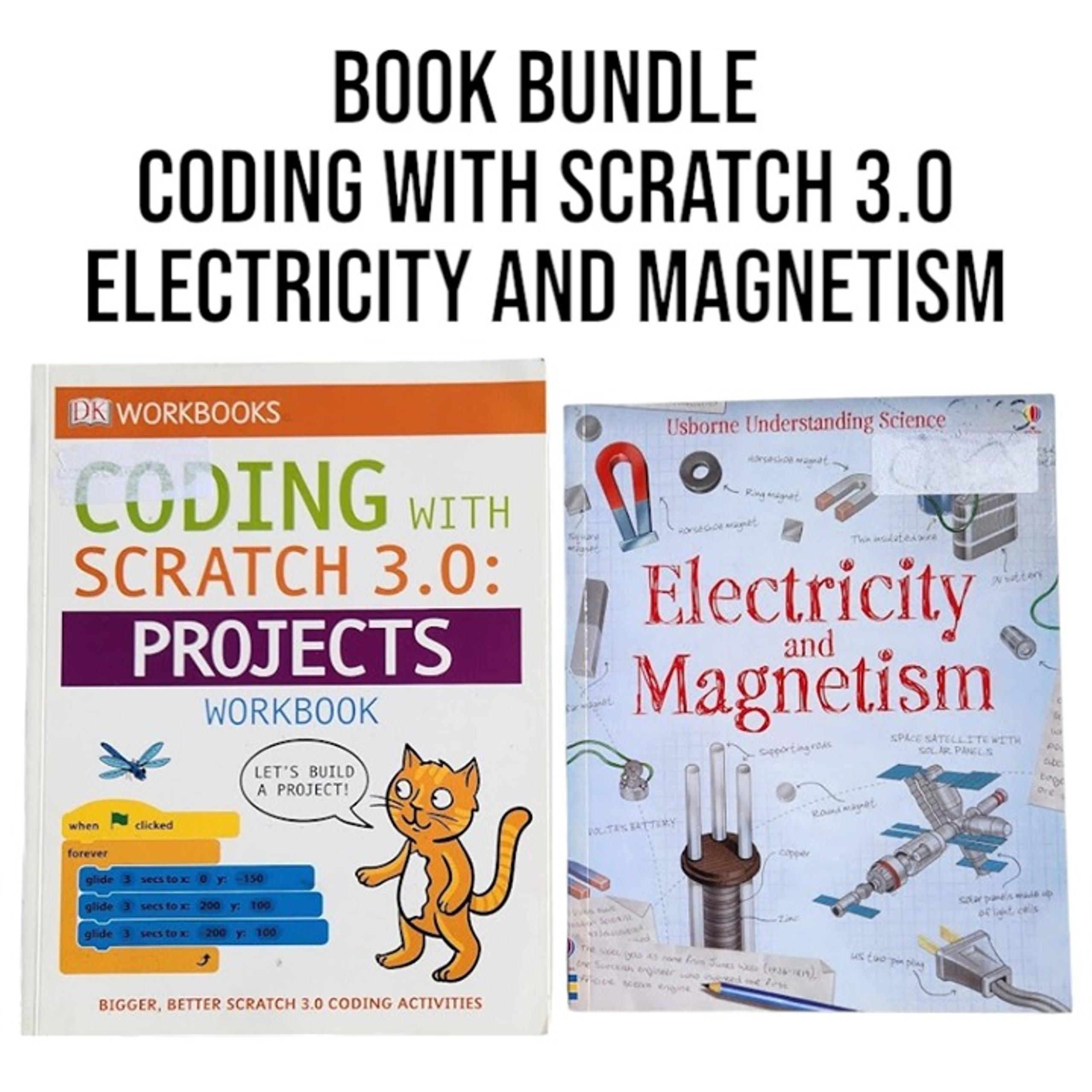 Coding with Scratch 3.0 Workbook Projects Workbook Usborne Electricity Magnetism - Scholastic