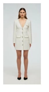 NWOT! Self Portrait White Dress