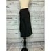 ECRU black crossed front pencil skirt Size 8