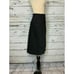 ECRU black crossed front pencil skirt Size 8