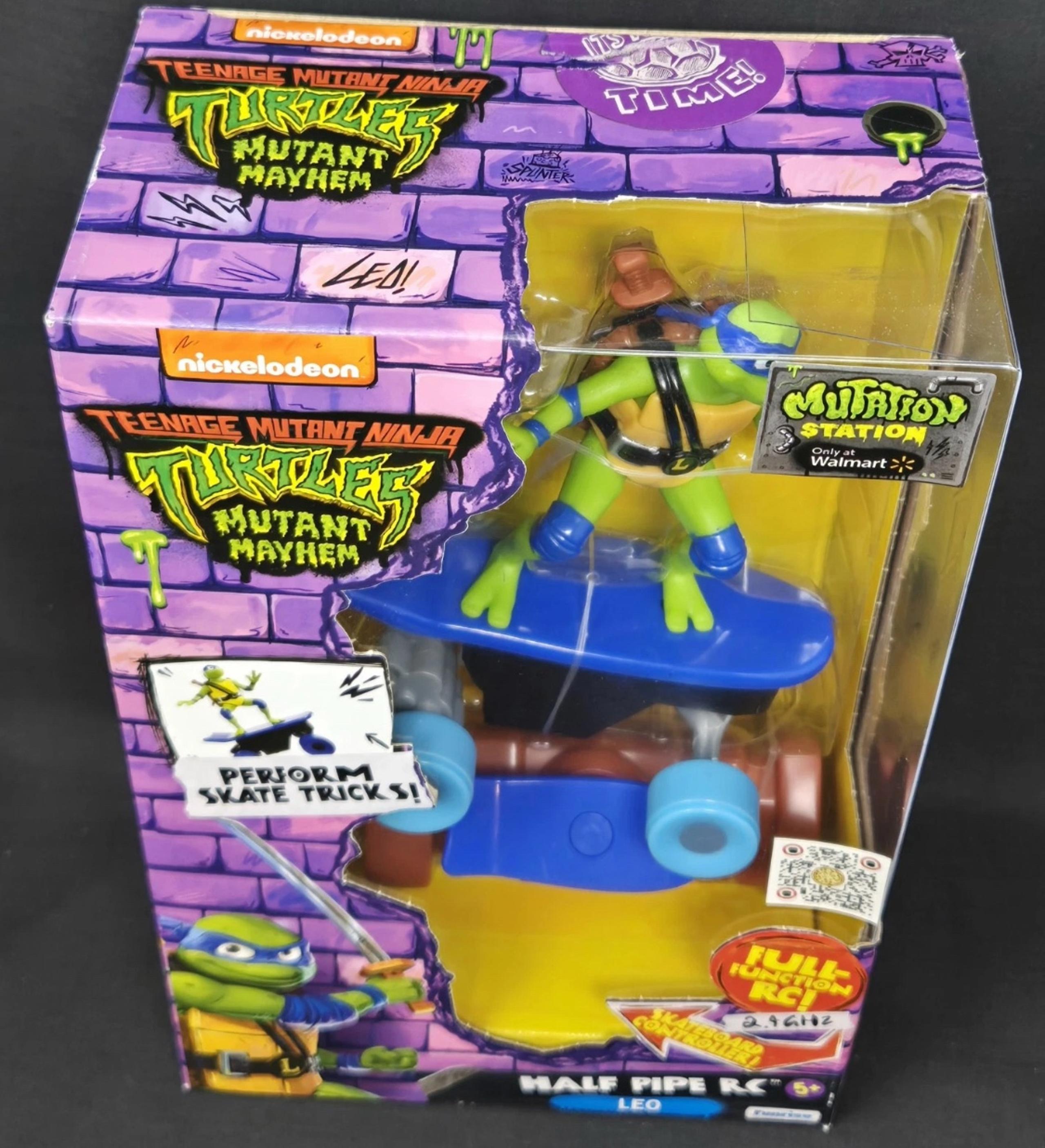 Teenage Mutant Ninja Turtles Half Pipe Remote Control RC Leonardo (Leo)