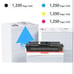 206A Toner Cartridges 4 Pack