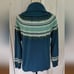 Talbots Zipper Fairisle Pullover Sweater