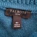 Talbots Zipper Fairisle Pullover Sweater