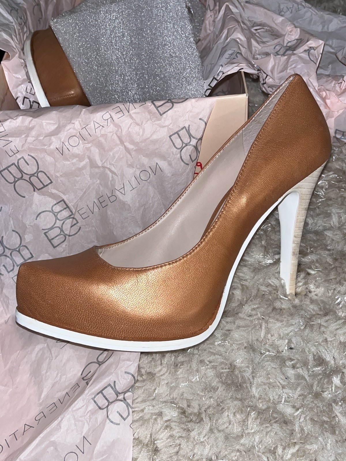 New BCBGeneration Pearl Heels. Sz 8.5.