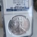 2012 American Silver Eagle Early releases, NGC MS-70