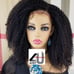 Wowfactor celebrity ombre kinky lace wig
