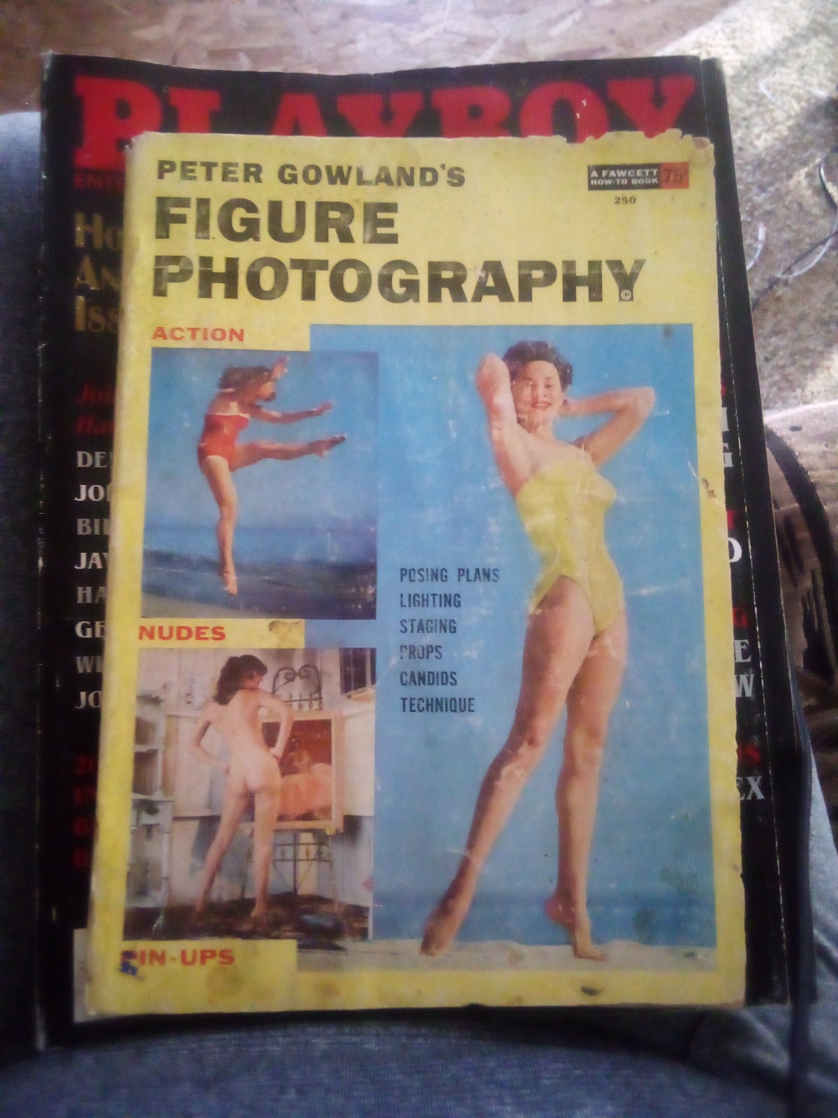 Pin up figure photography magazine 1954