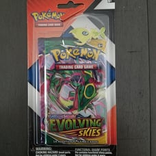 Pokemon TCG: Evolving Skies + Chilling Reign Blister Booster Packs & Celebi Pin