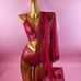 3pcs lingerie set with Robe