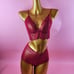 3pcs lingerie set with Robe