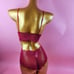 3pcs lingerie set with Robe