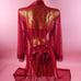3pcs lingerie set with Robe