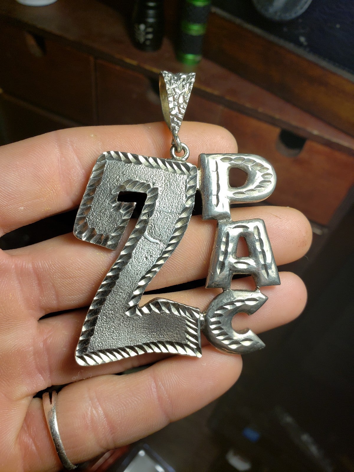 .925 Sterling Silver Necklace Pendant 2 Pac