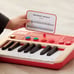 FAO Schwarz Stage Stars Portable Piano Synthesizer 4 Instruments Volume Control