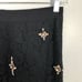 Joie Ortally lace embellished skirt black size 2