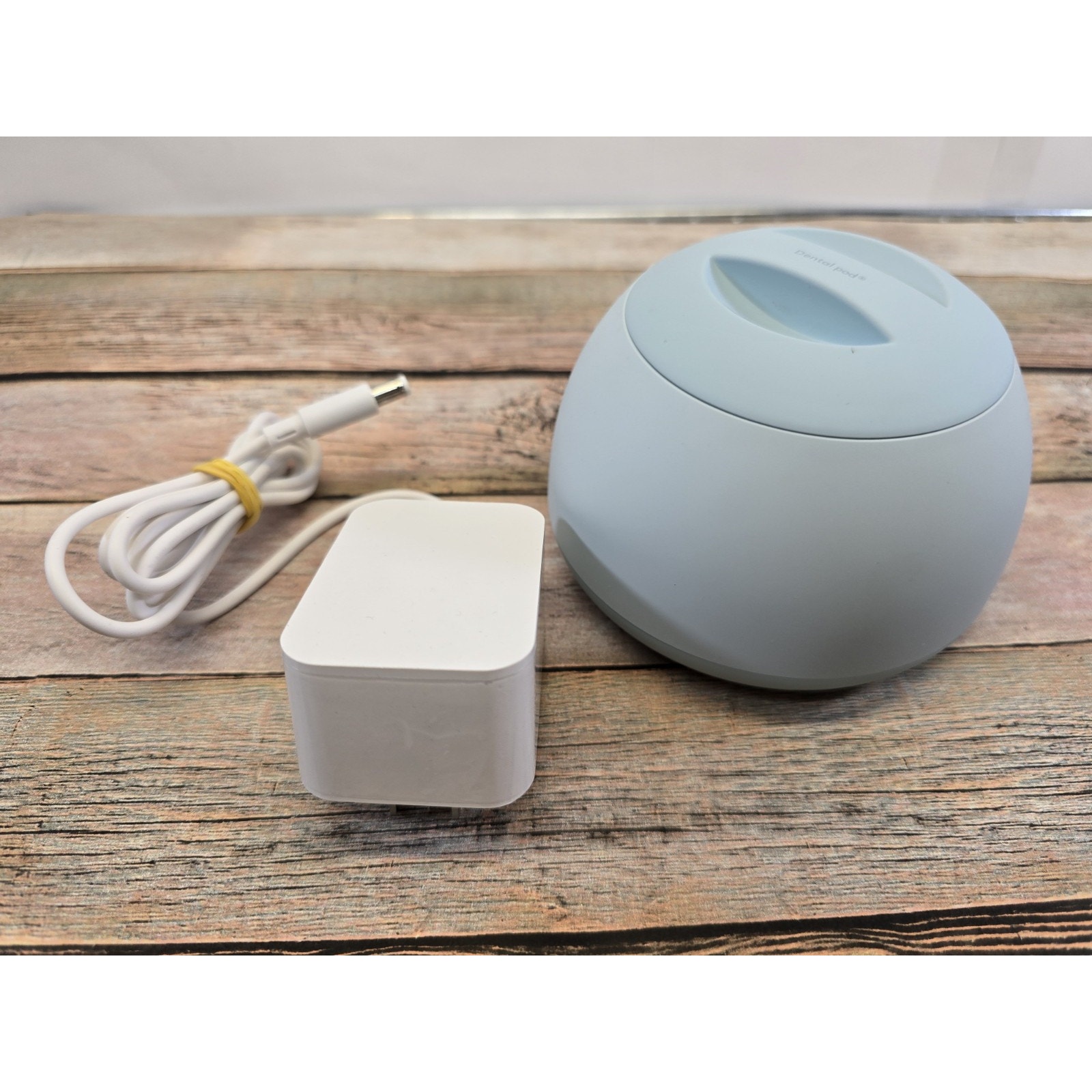 Zima Dental Pod Ultrasonic Cleaner-Dentures/Retainer/ Mouth Guard-Sky Blue