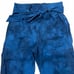 NWT AMO | SZ 27 | Paperbag Cropped Pant in Indigo Tie Dye