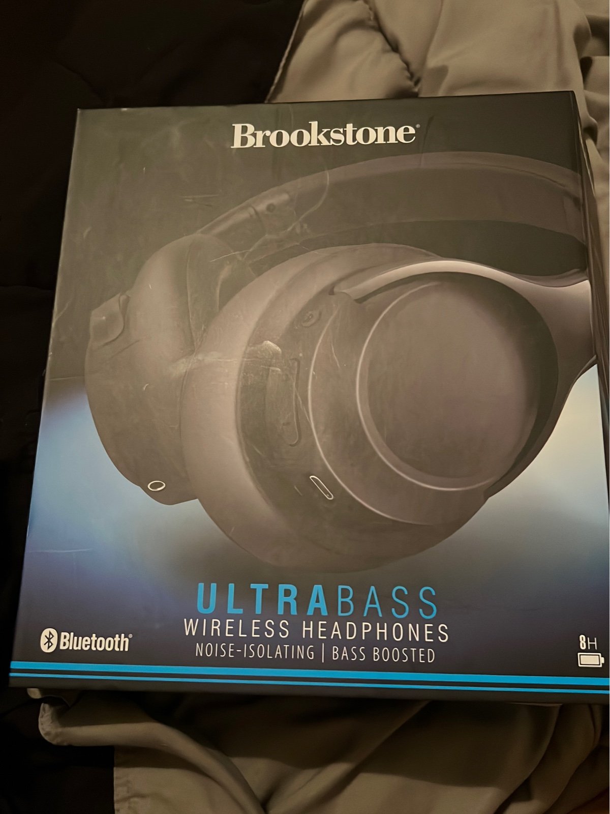 Brookstone ultra bass wireless headphones