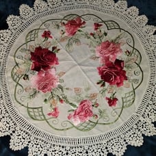 Vintage table cloth