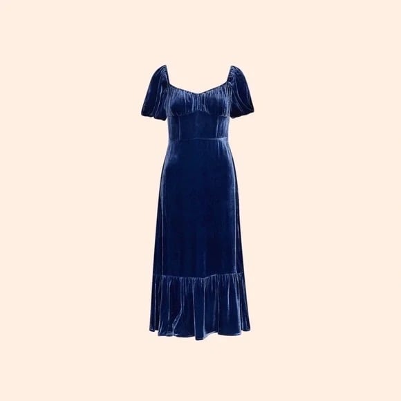 Reformation Suzanne Dress (Danube)