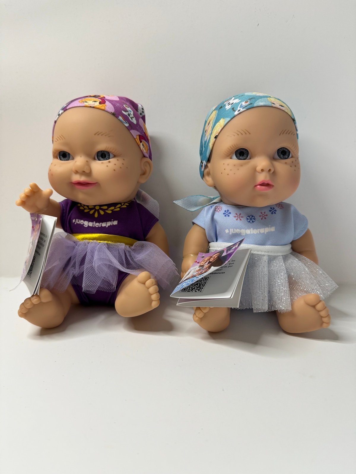 Baby Pelón Frozen Elsa and Anna Dolls