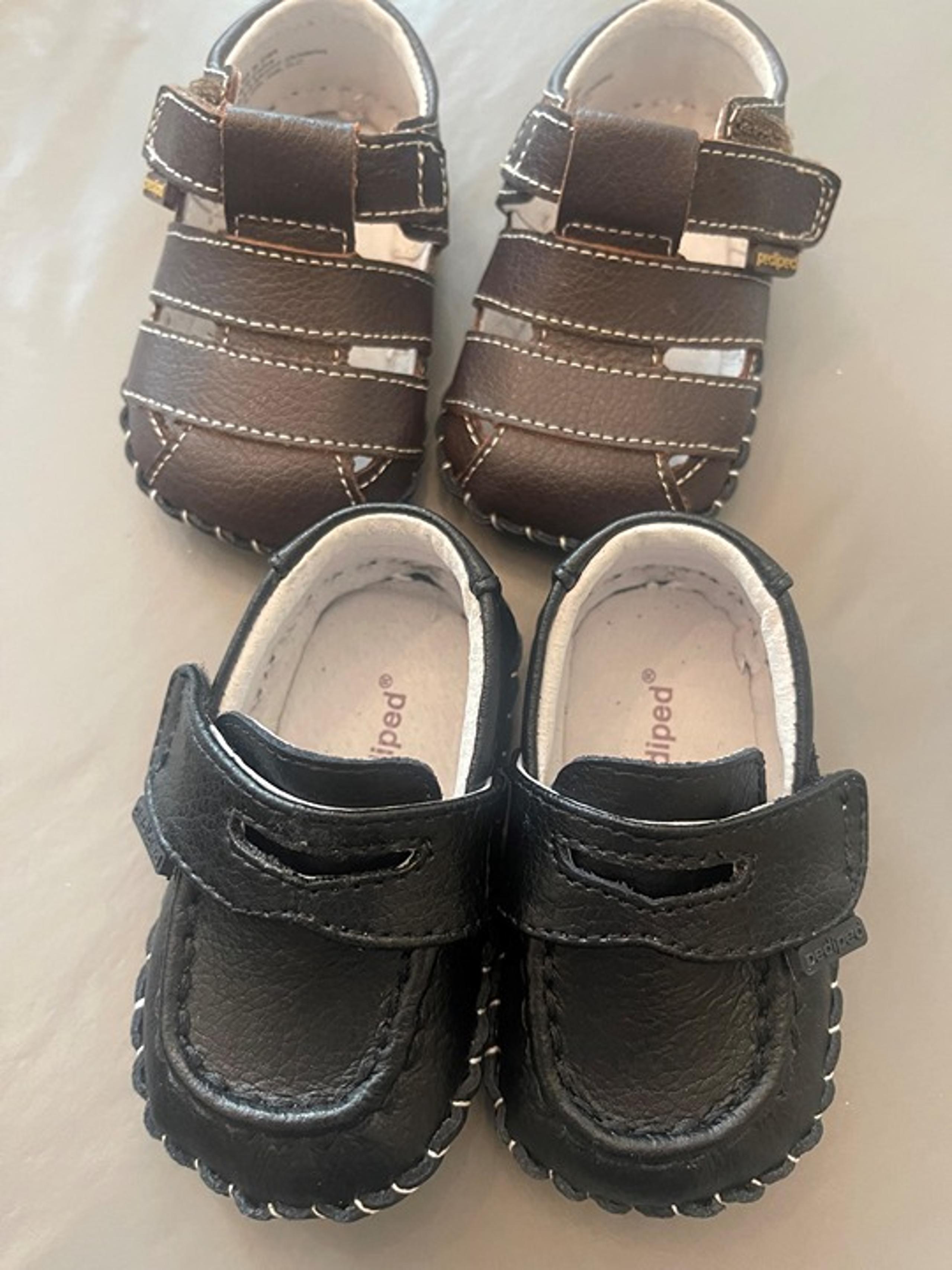 pediped baby boy originals shoe bundle 0-6 months